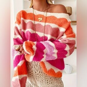 Colorful Stripped Sweater